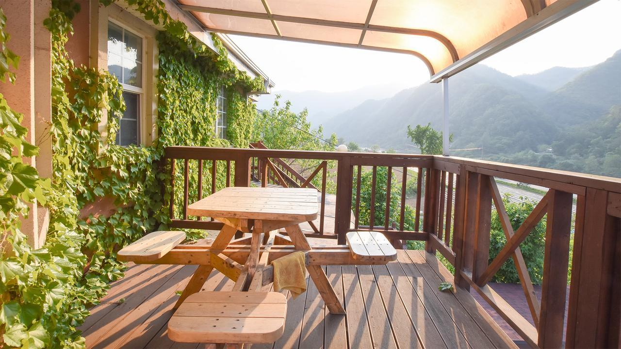 อีโคเปีย เพนชั่น Villa พยองซาง ภายนอก รูปภาพ