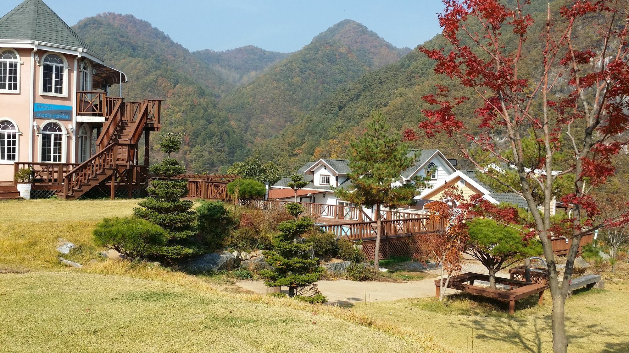 อีโคเปีย เพนชั่น Villa พยองซาง ภายนอก รูปภาพ